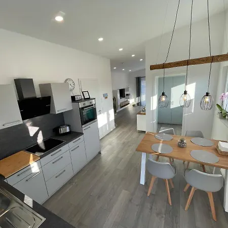 Luv-Moderne Neubauwohnung In Strandnaehe-Wallbox Wremen Buitenkant foto